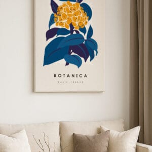 Botaniğin Dansı ,Kanvas Tablo