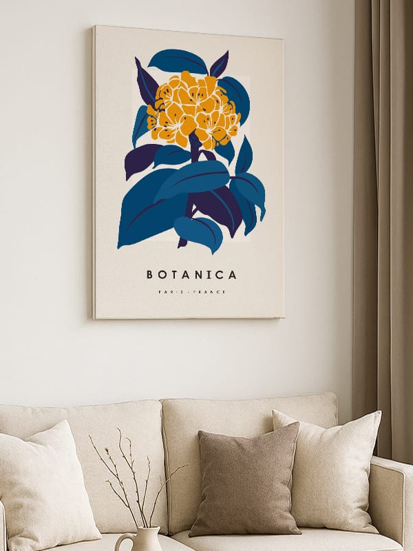 Botaniğin Dansı ,Kanvas Tablo
