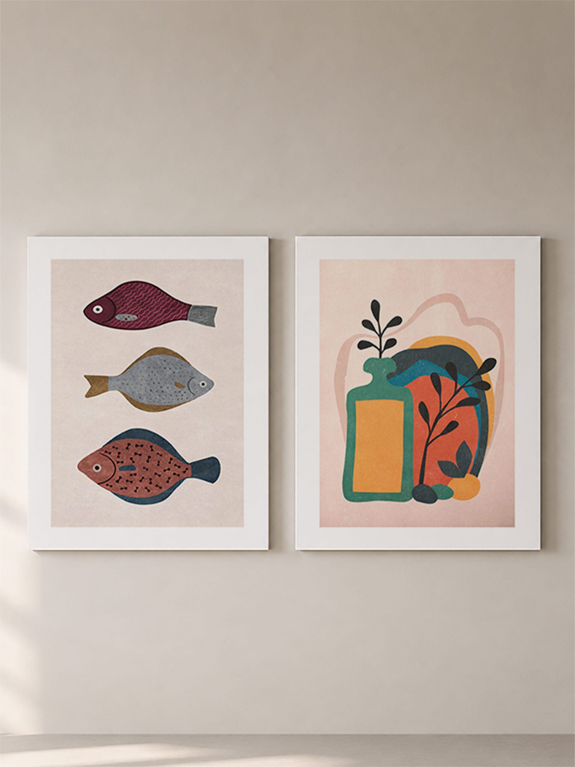 Akdeniz'in Rengi ve Ritmi ,Kanvas Tablo - Görsel 2