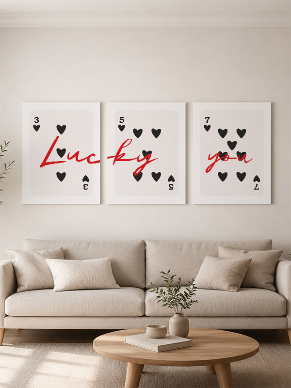 Lucky You: Kalplerin Şansı ,Kanvas Tablo
