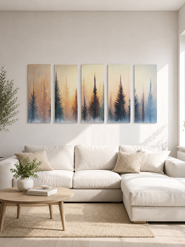 Sonsuz Orman Fısıltısı ,Kanvas Tablo