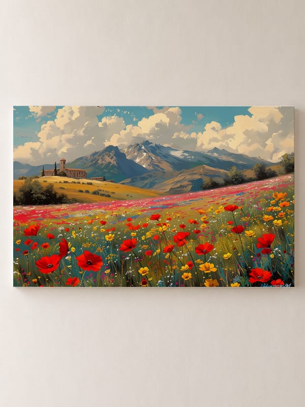 Mevsimlerin Dansı Kanvas Sanat Seti ,Kanvas Tablo