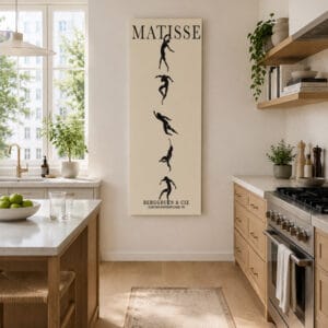 Matisse'in Dans Ritmi Kanvas Tablo ,Kanvas Tablo