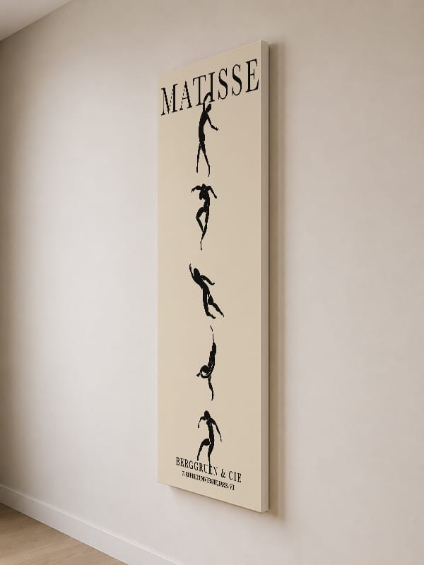 Matisse'in Dans Ritmi Kanvas Tablo ,Kanvas Tablo